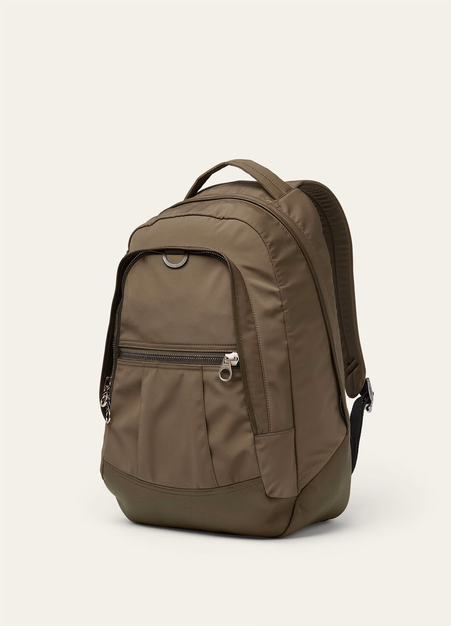 Pioneer Medium Backpack Microfiber Smoke Tree-Salted Capers/Onyx