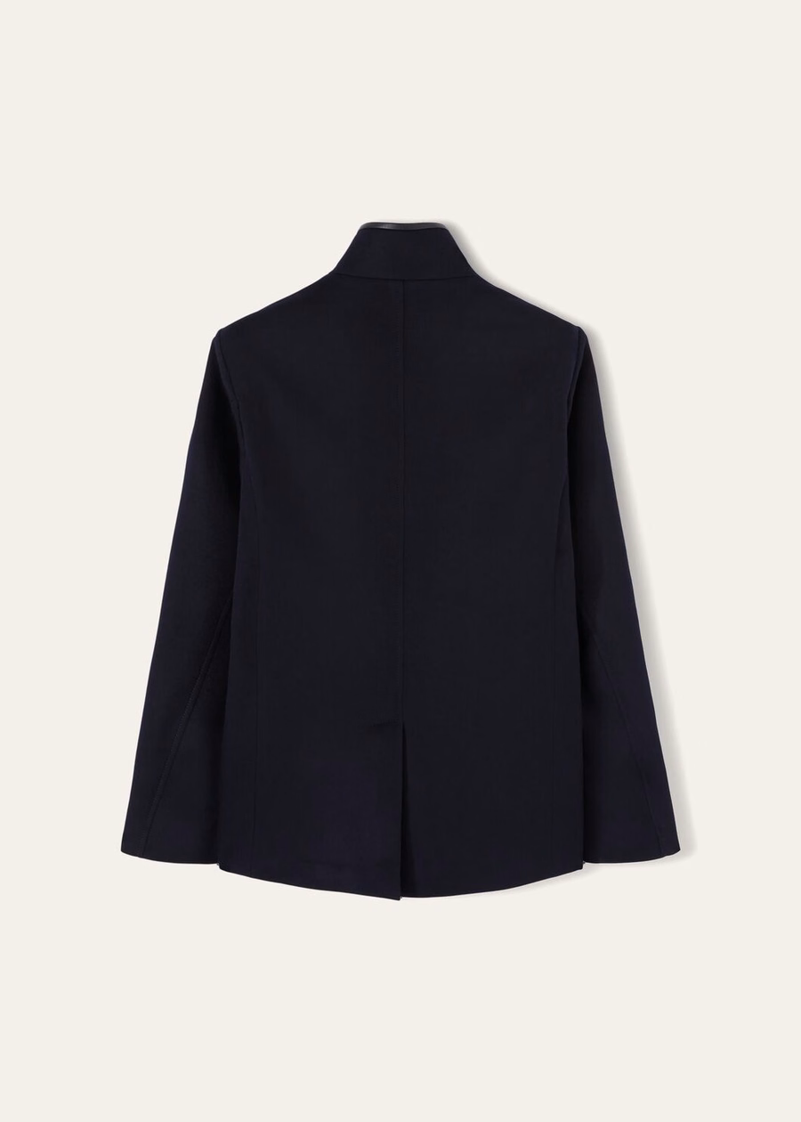 Spagna Cashmere Jacket Navy Blue