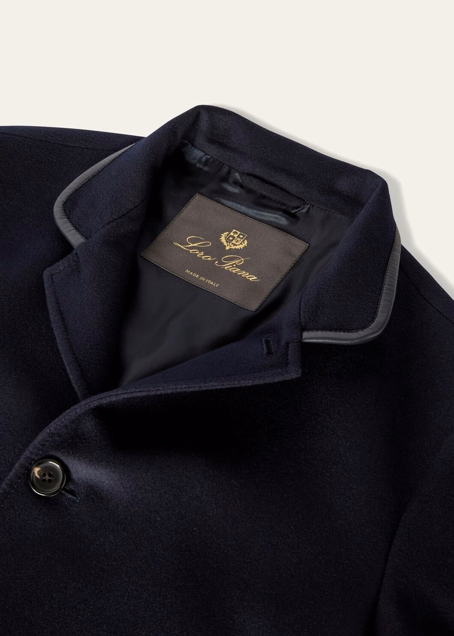 Spagna Cashmere Jacket Navy Blue