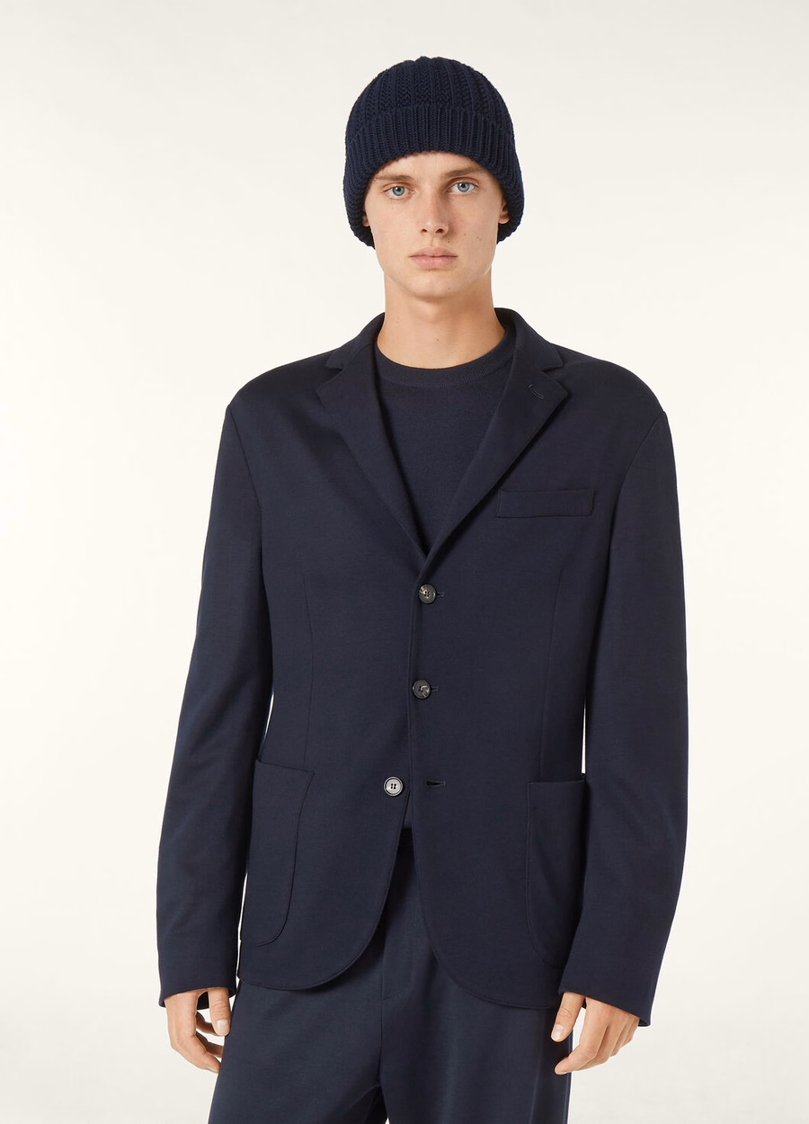 The Gift of Kings® Sweater Jacket Navy Blue