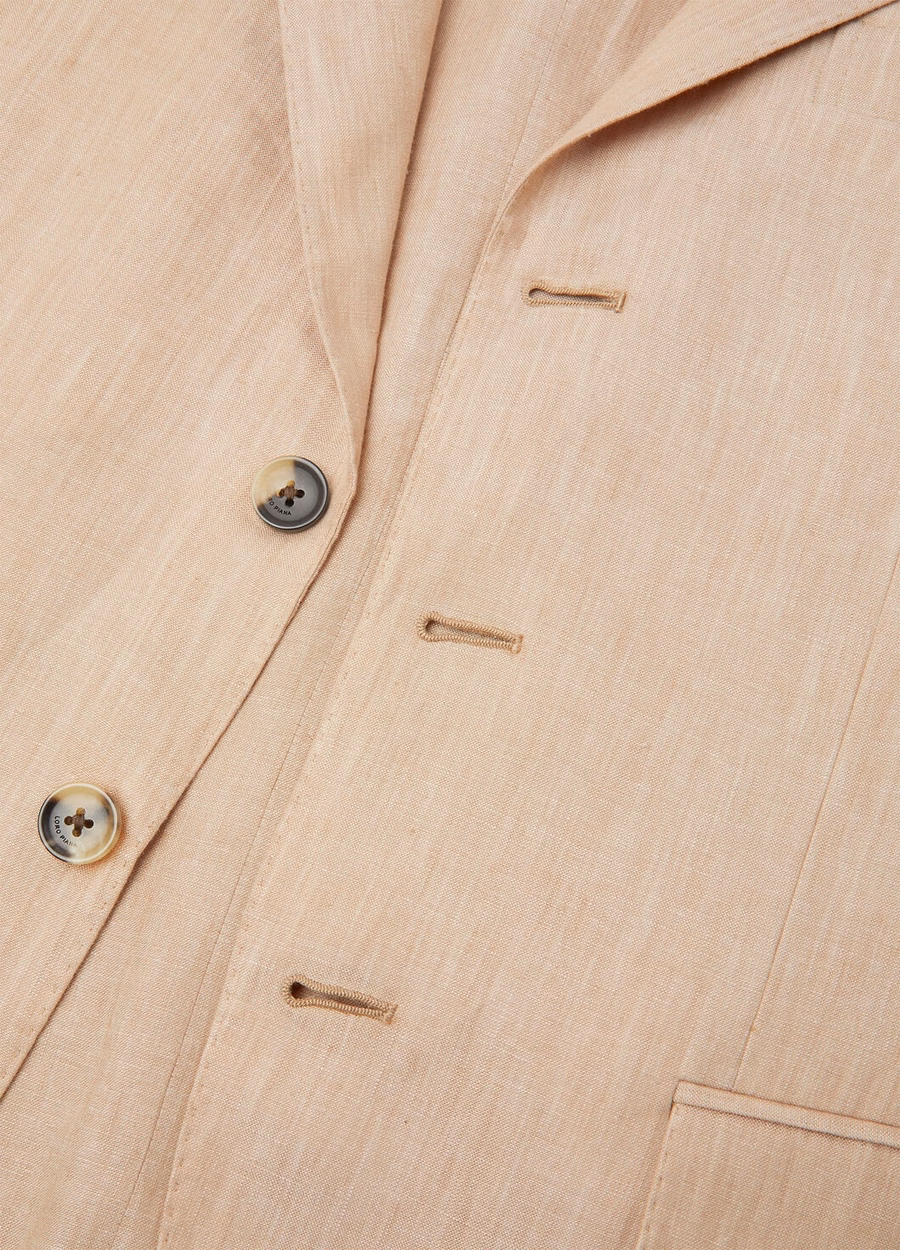 Torino Jacket In Beige Grain