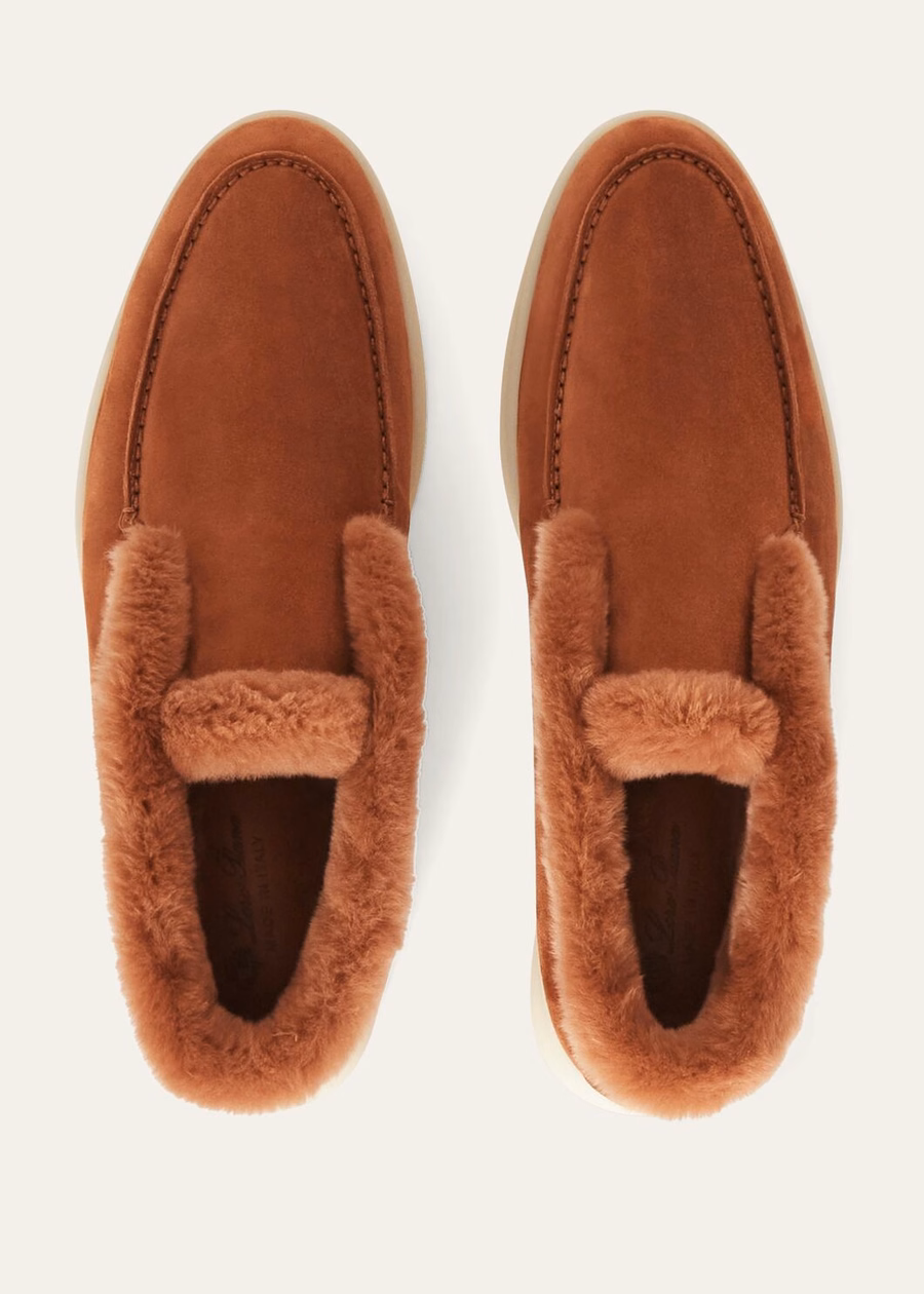 Rust suede Walk open-toe ankle boots
