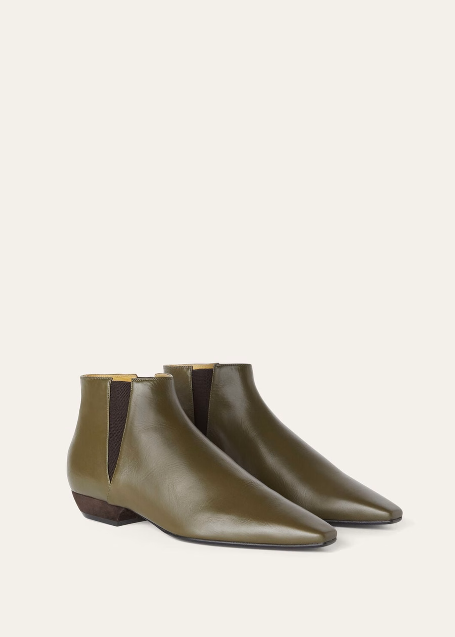 Sumire calfskin ankle boots CAPERS SICILIAN