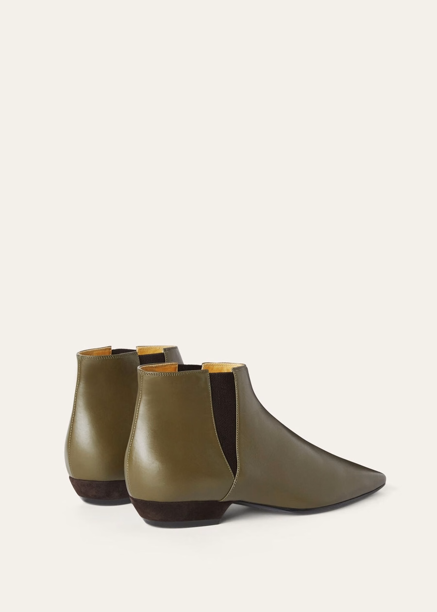 Sumire calfskin ankle boots CAPERS SICILIAN