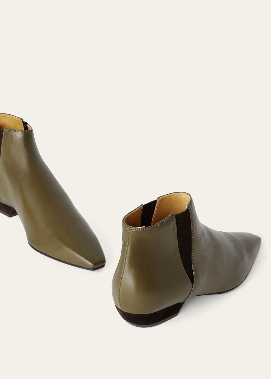 Sumire calfskin ankle boots CAPERS SICILIAN