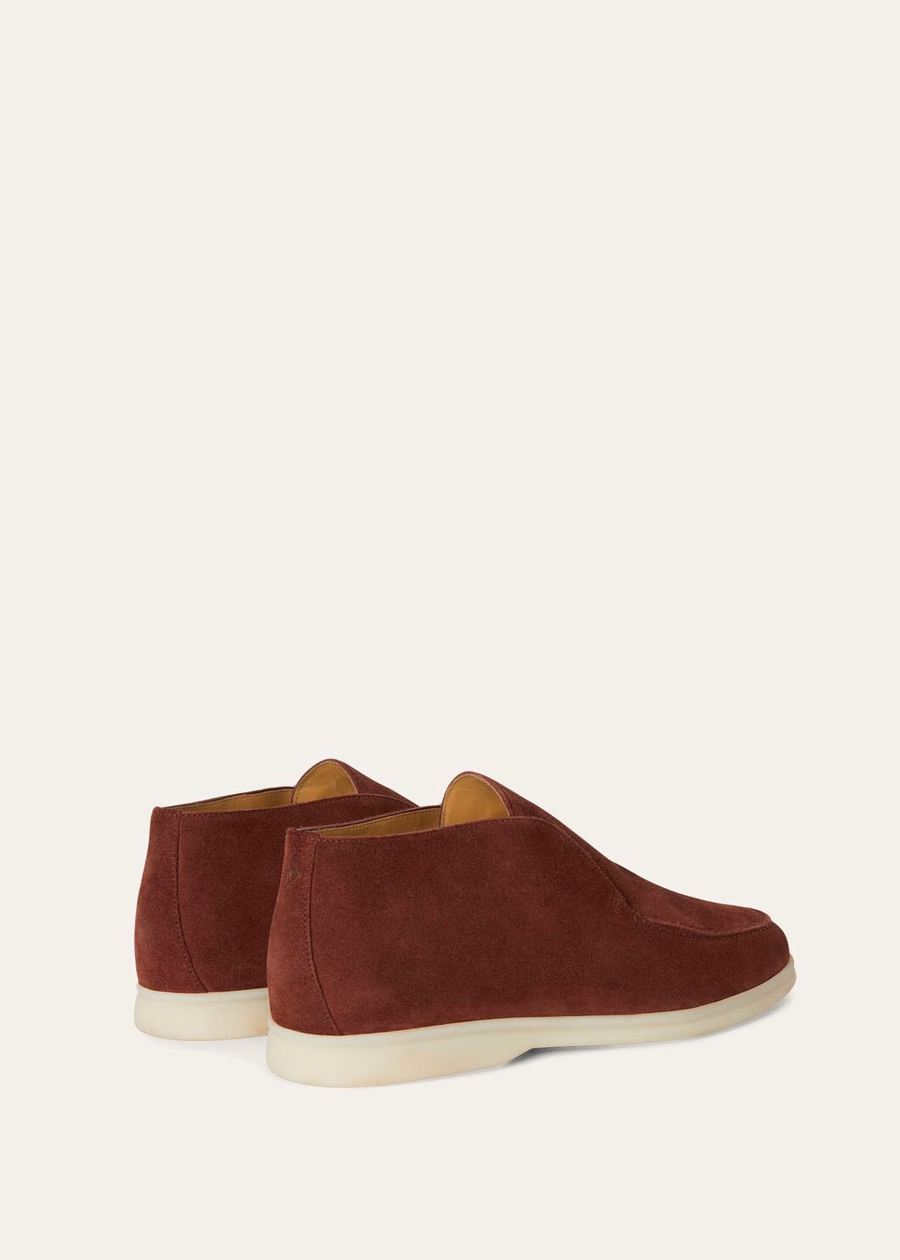 Open Walk suede ankle boots Cocciniglia