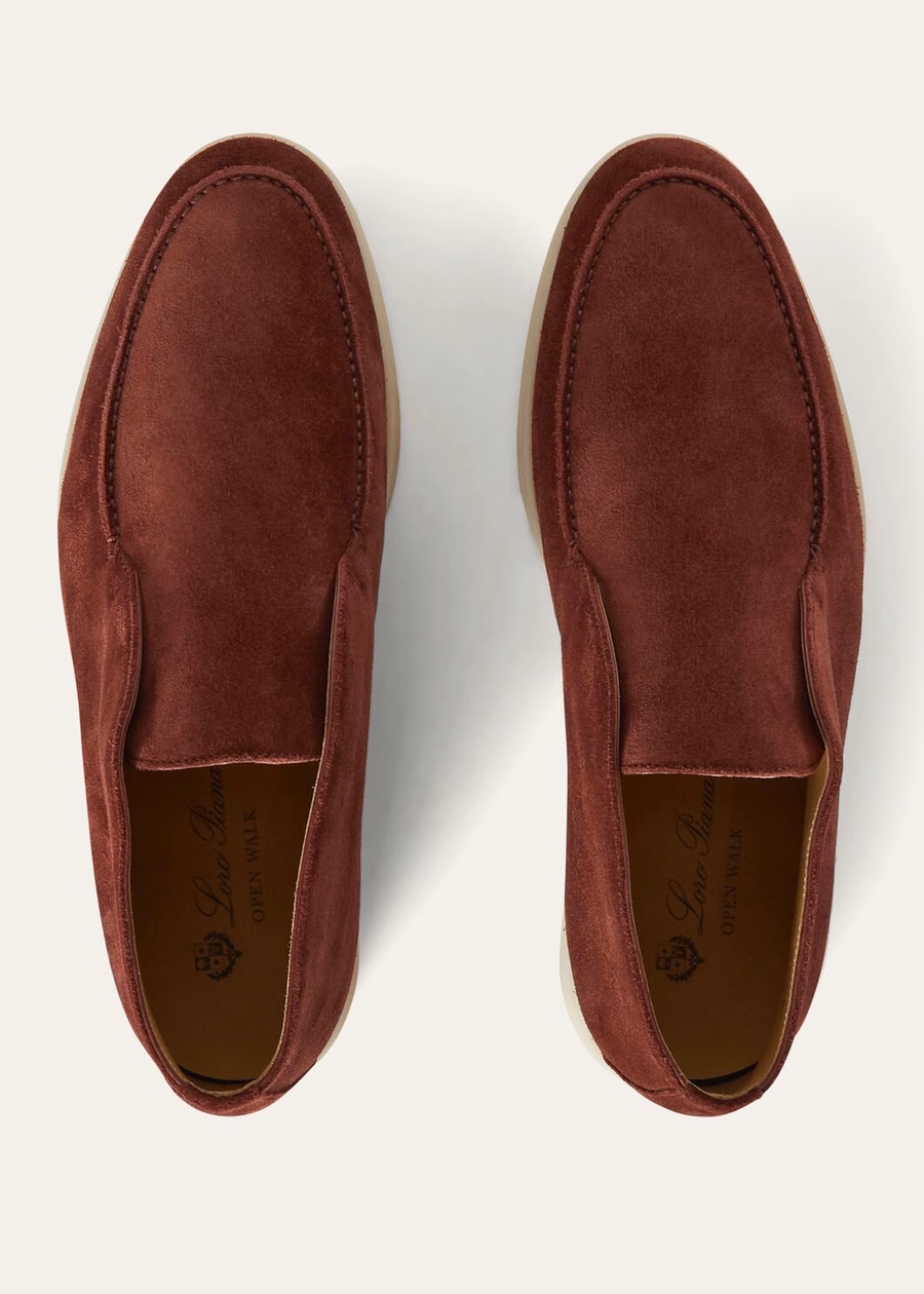 Open Walk suede ankle boots Cocciniglia