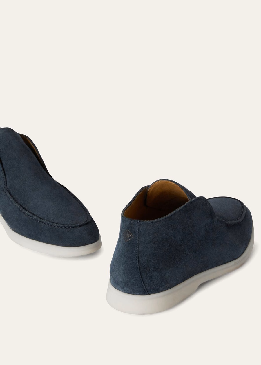 Open Walk suede ankle boots Moss Grey