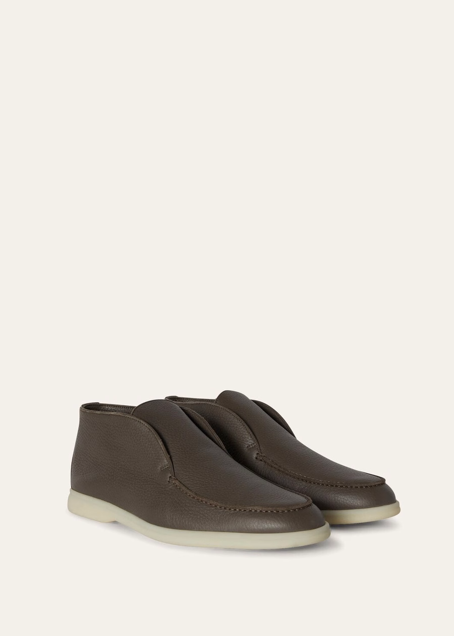 Walk Deerskin Desert Rocks Open Toe Boots