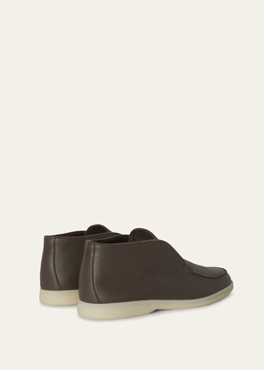 Walk Deerskin Desert Rocks Open Toe Boots