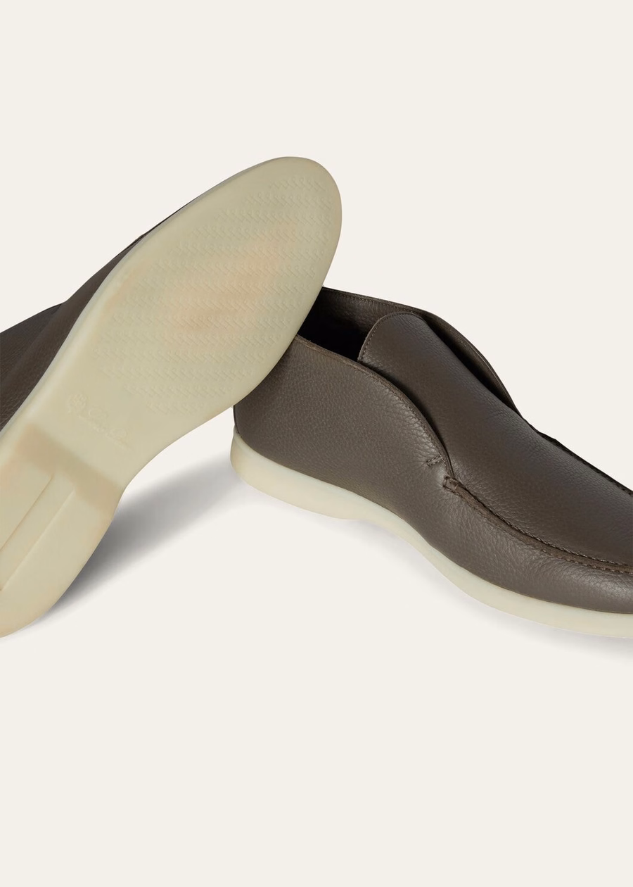Walk Deerskin Desert Rocks Open Toe Boots