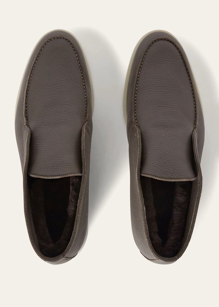 Walk Deerskin Desert Rocks Open Toe Boots