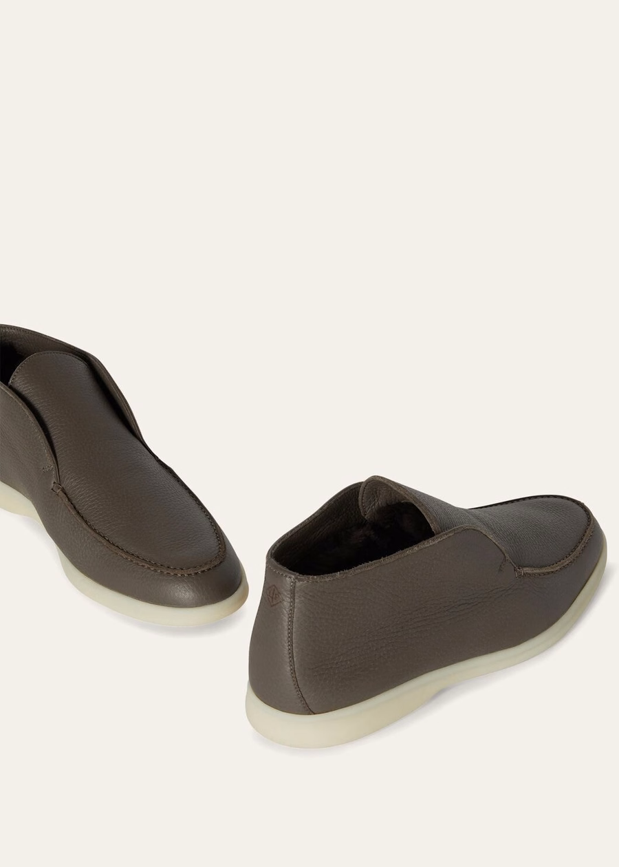 Walk Deerskin Desert Rocks Open Toe Boots