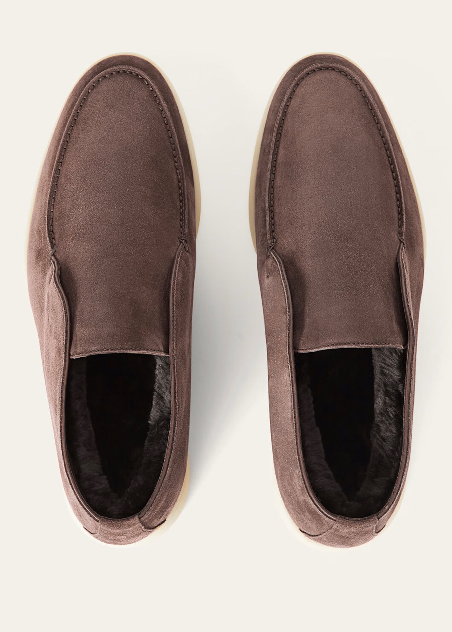 Open Walk suede ankle boots Warm grey