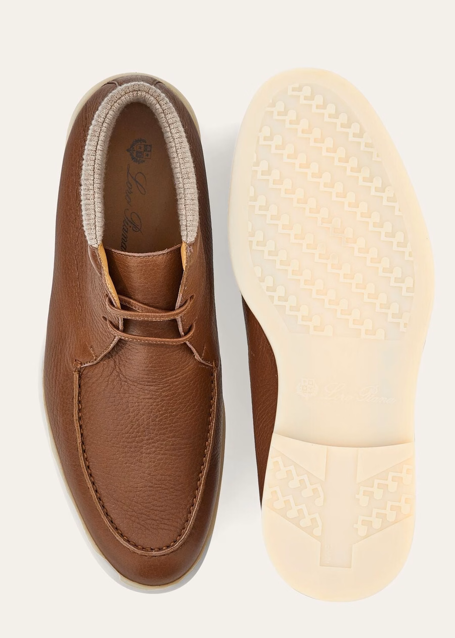 Walk and Walk Deerskin Chestnut Winter Boots
