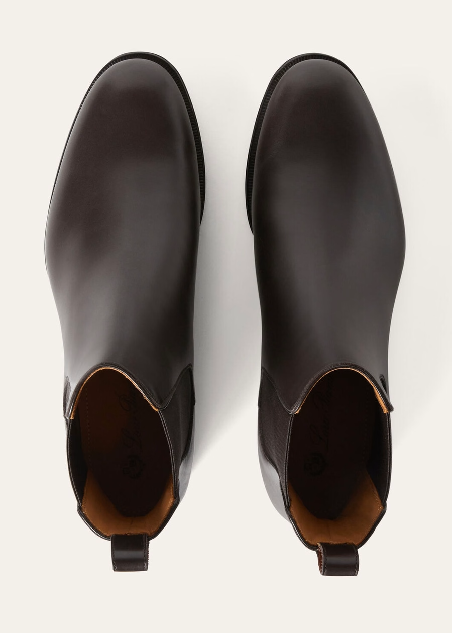 Rory Walk Ebony Calfskin Chelsea Boots