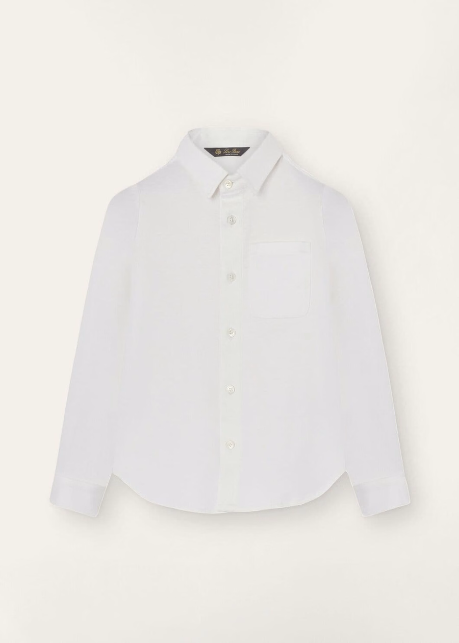Wonderful White Cotton Shirt