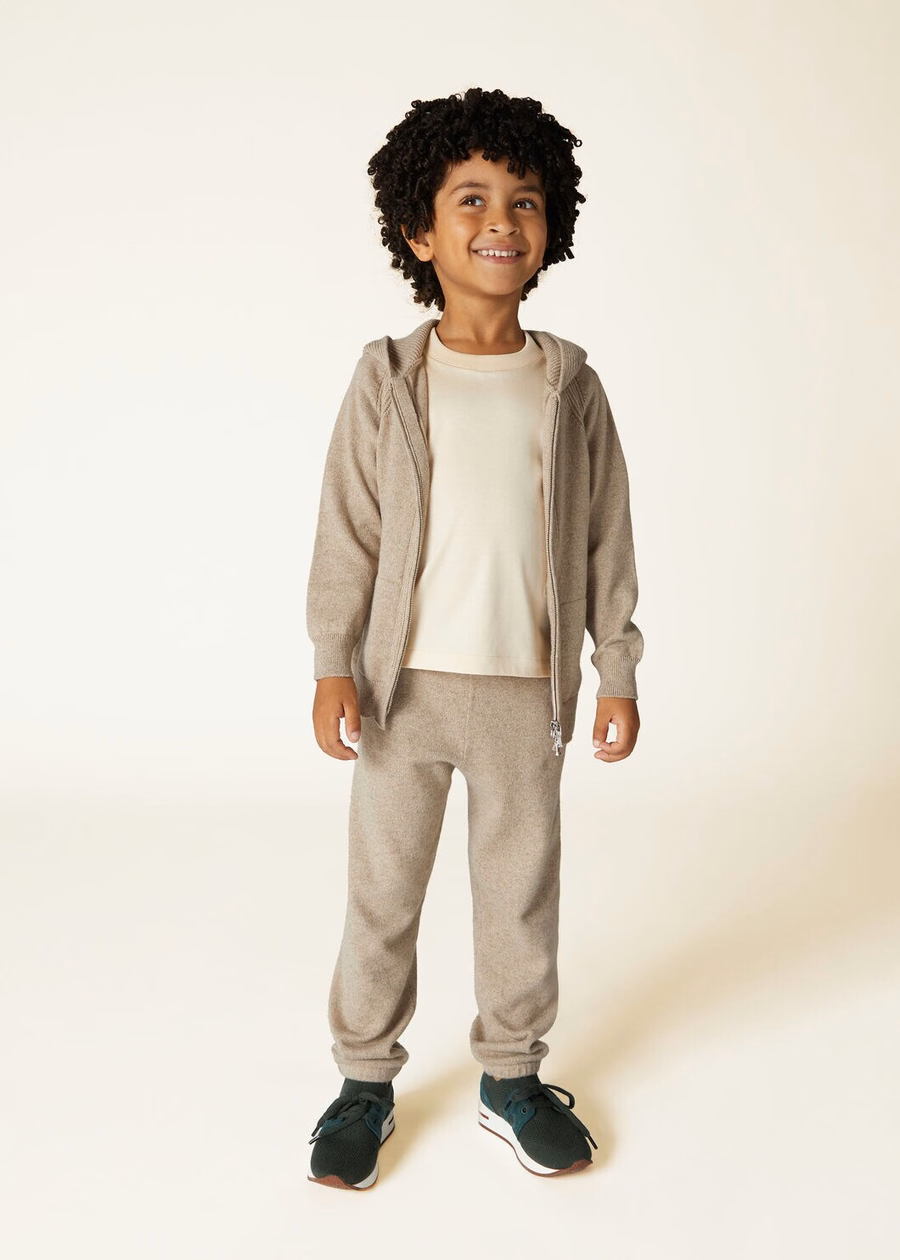 My-T Kids Crew Neck Cotton Lotus Root