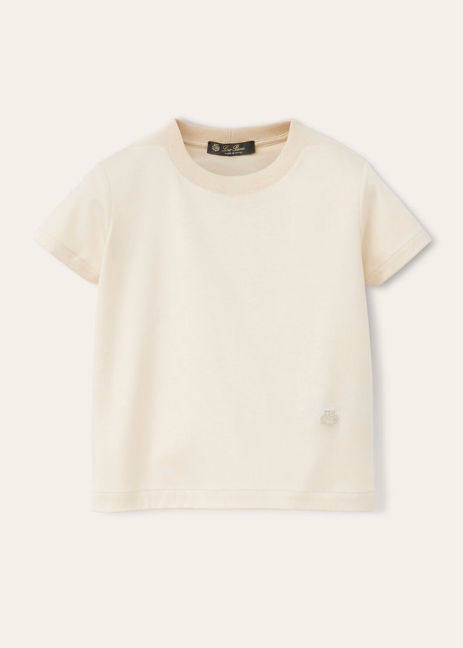 My-T Kids Crew Neck Cotton Lotus Root