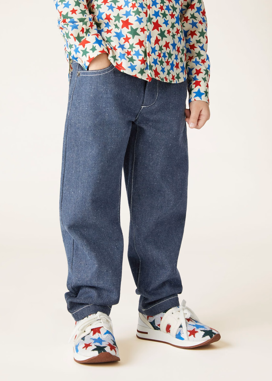 Joey Kids Pants Cotton Surge Blue