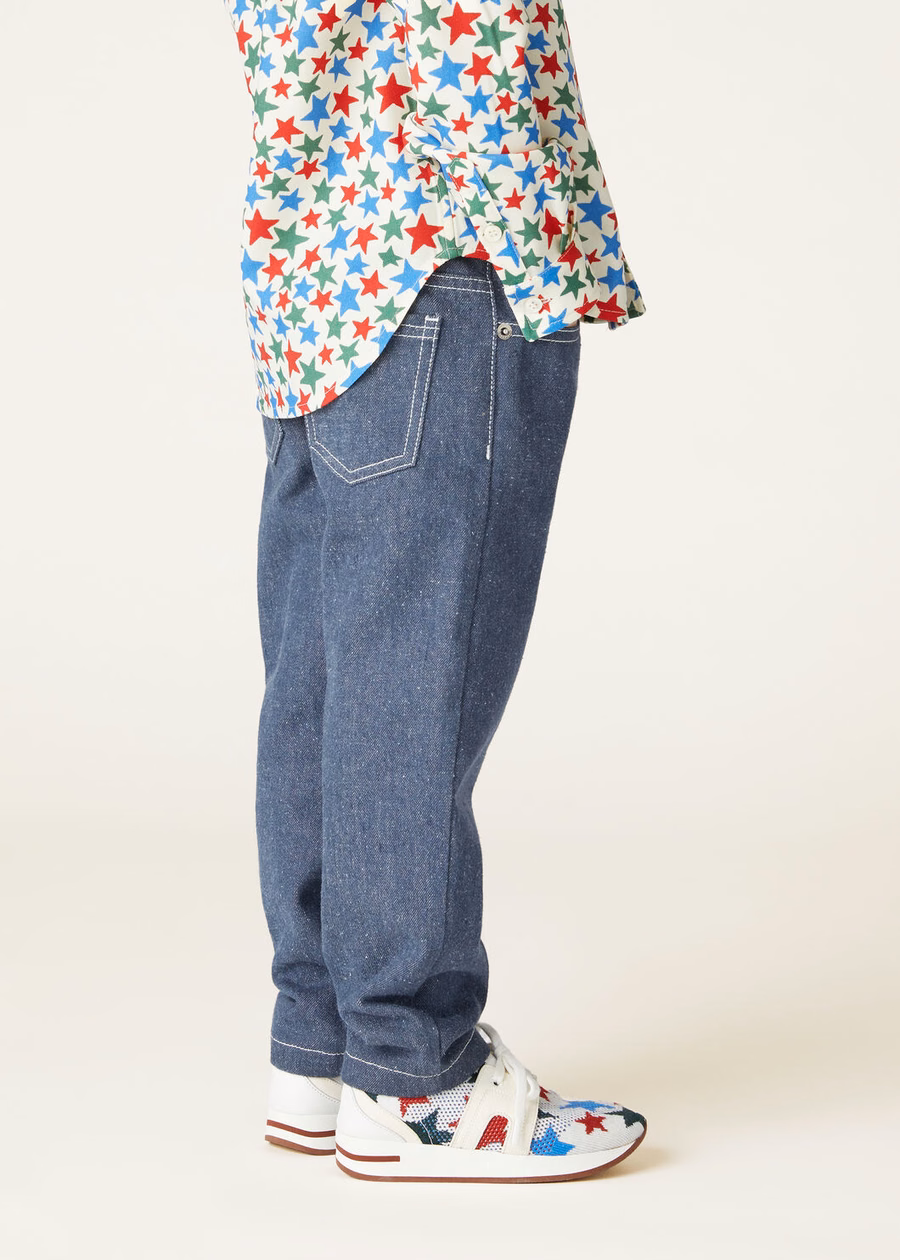 Joey Kids Pants Cotton Surge Blue