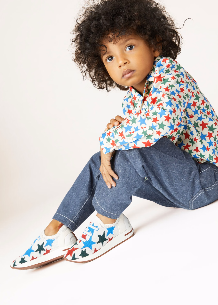 Joey Kids Pants Cotton Surge Blue