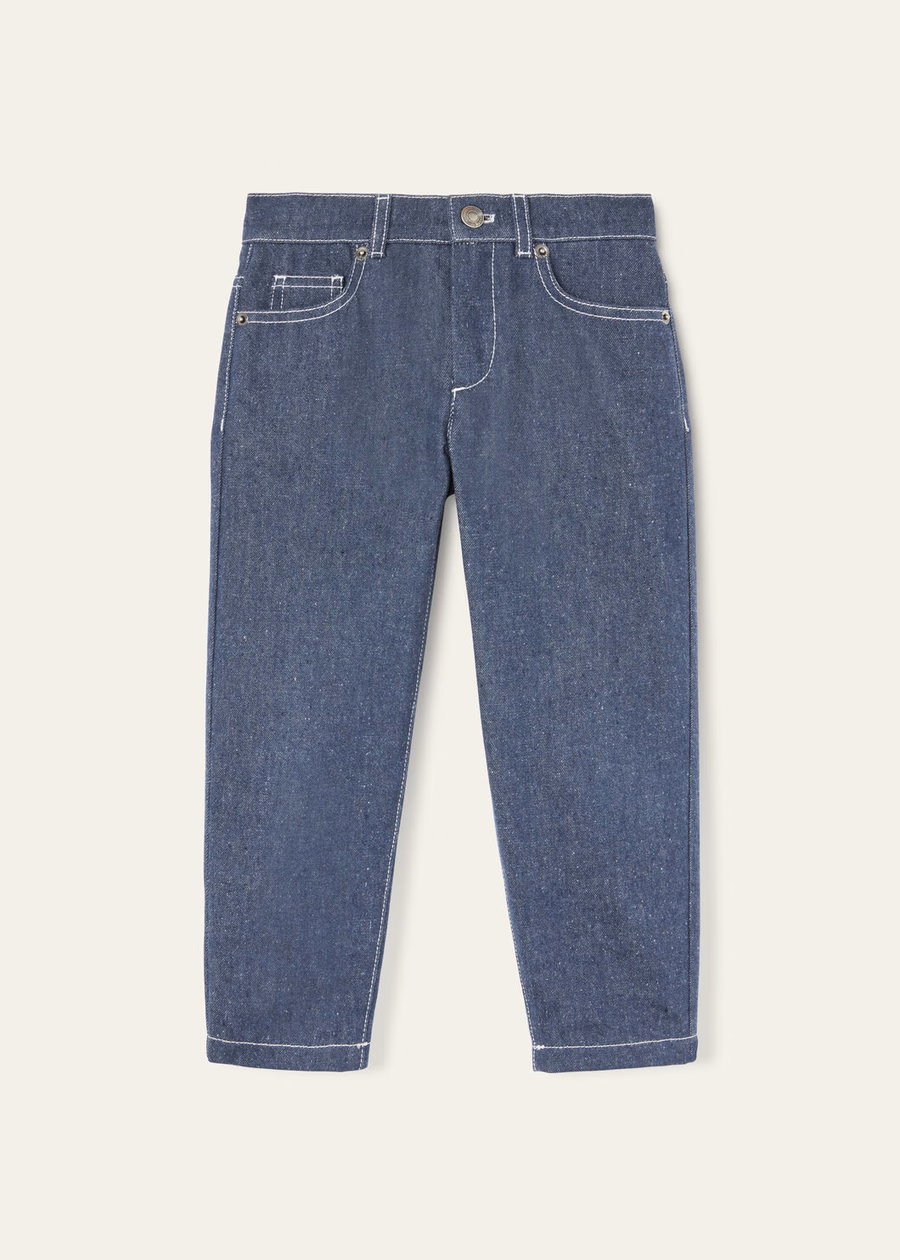 Joey Kids Pants Cotton Surge Blue