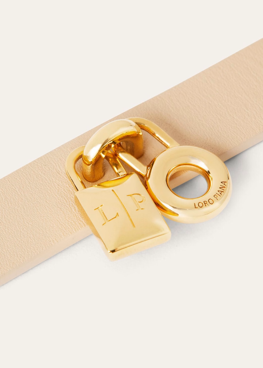 Additional Mastic Calfskin Bracelet/Sun Gold Jewelry