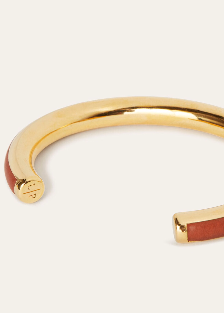 Deep Kummel Brass Cuff Bracelet/Jewelry Sun Gold