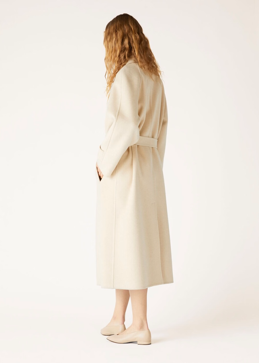 Foster Coat Baby Cashmere Cream Cashmere Melange