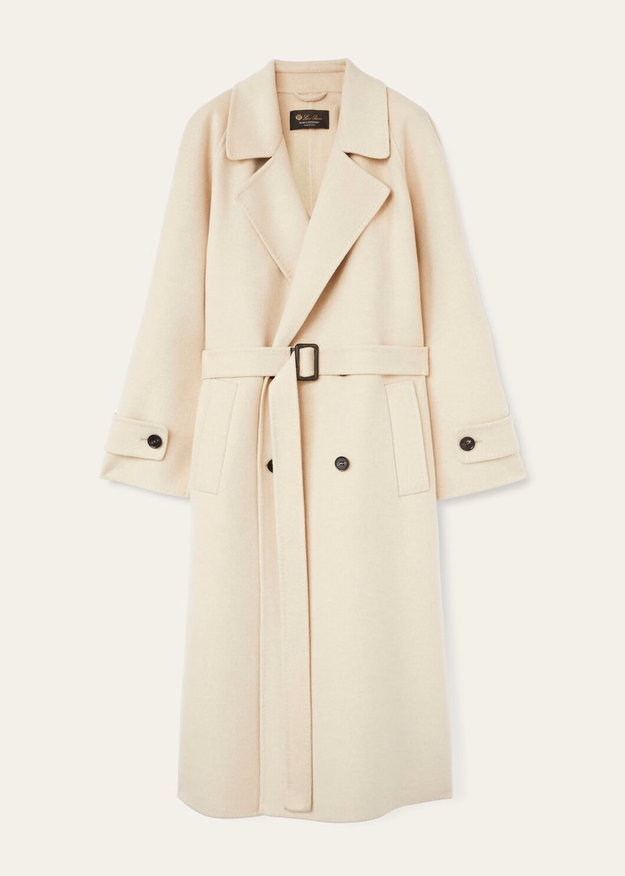 Foster Coat Baby Cashmere Cream Cashmere Melange