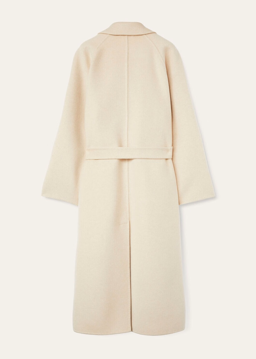 Foster Coat Baby Cashmere Cream Cashmere Melange