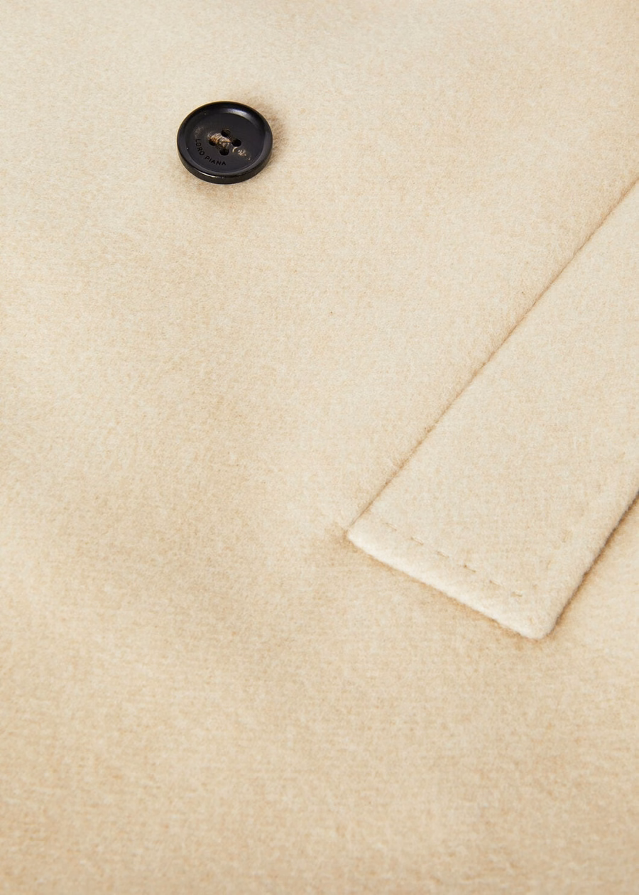 Foster Coat Baby Cashmere Cream Cashmere Melange