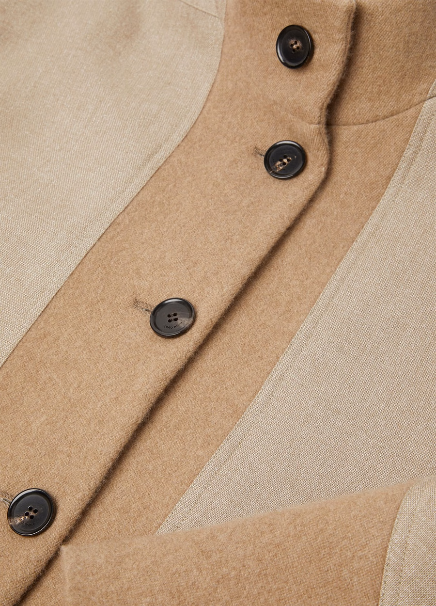 Tian Coat Cashmere Lark Sparrow/Desert Rose