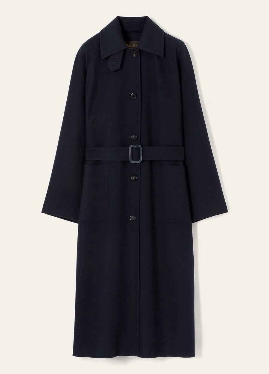 Lorenzo Royal Lightness Coat Navy Blue
