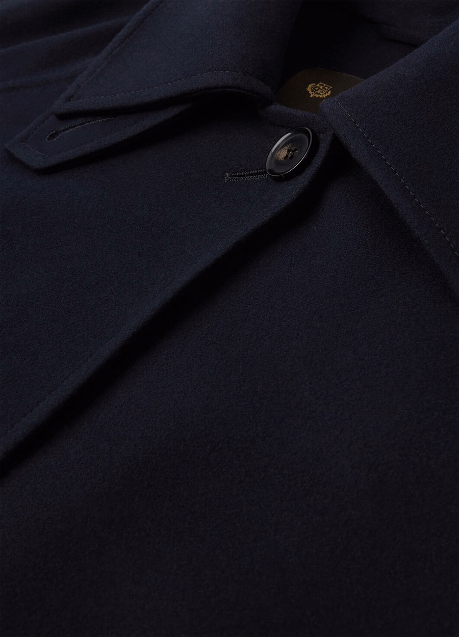 Lorenzo Royal Lightness Coat Navy Blue