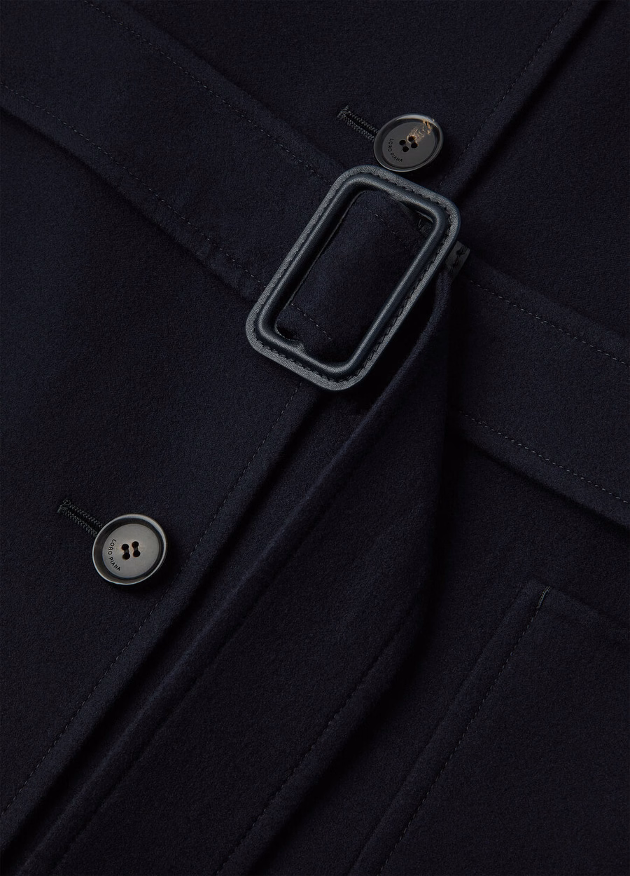 Lorenzo Royal Lightness Coat Navy Blue