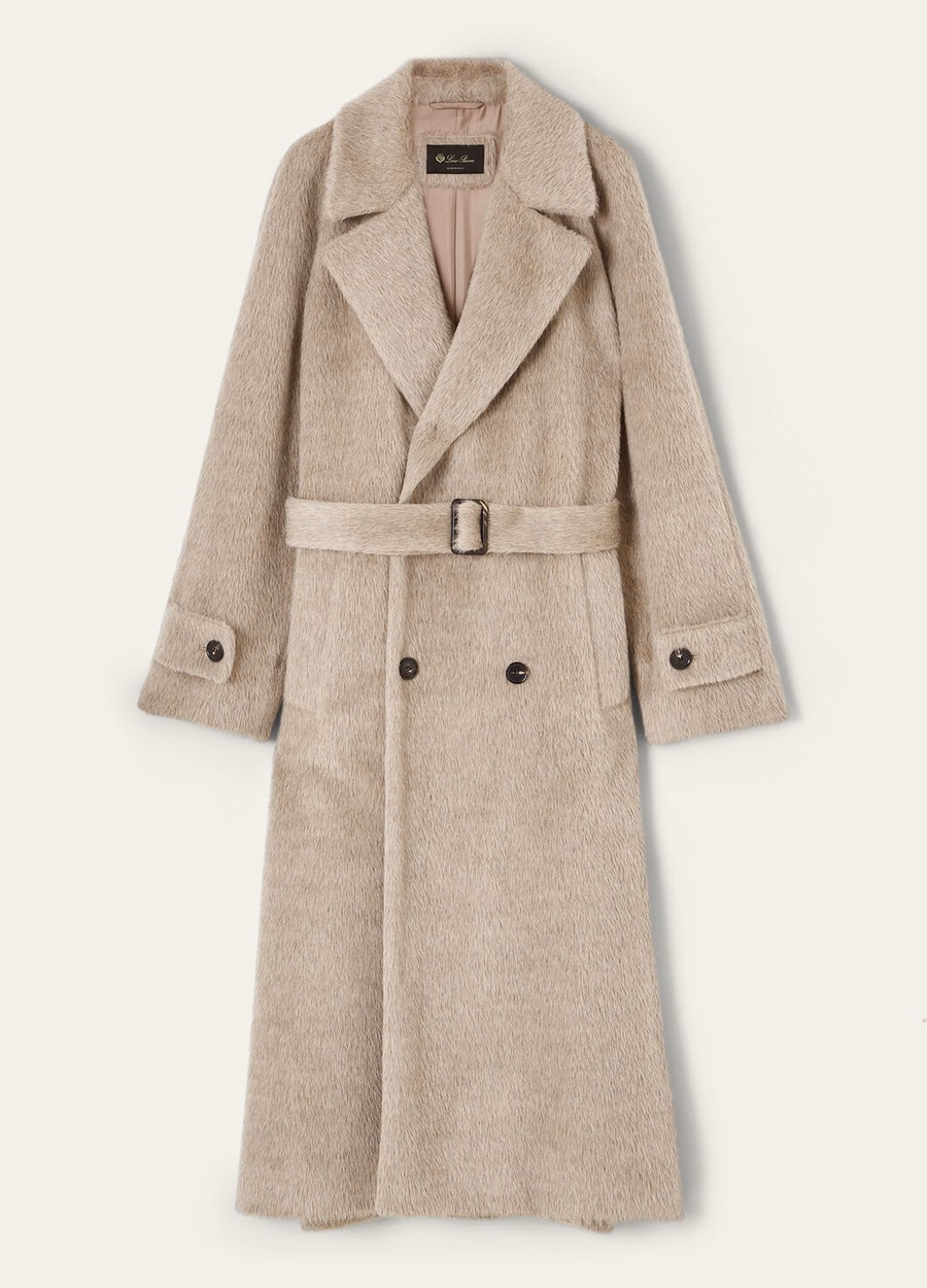 Foster Coat Alpaca Wool Lotus Pod