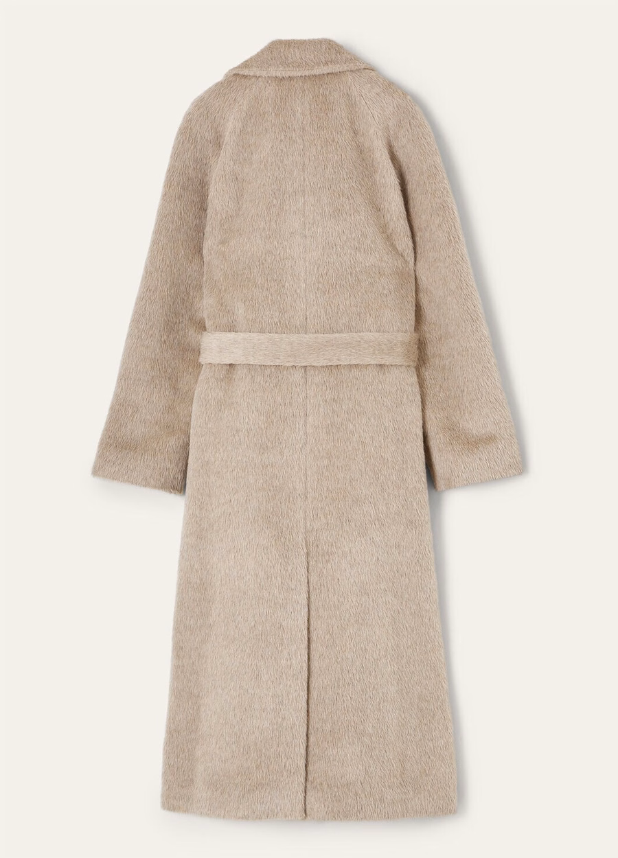 Foster Coat Alpaca Wool Lotus Pod