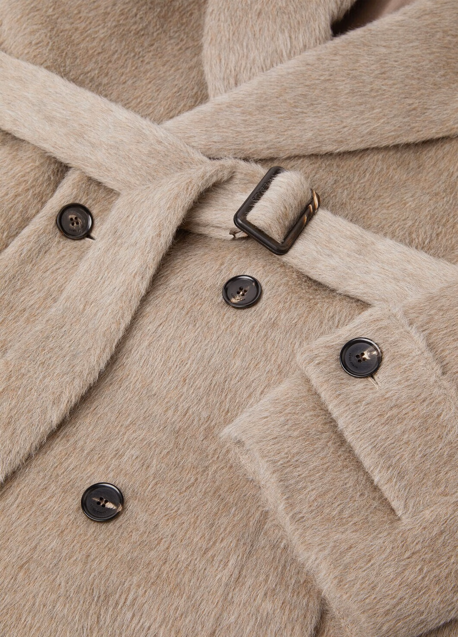 Foster Coat Alpaca Wool Lotus Pod