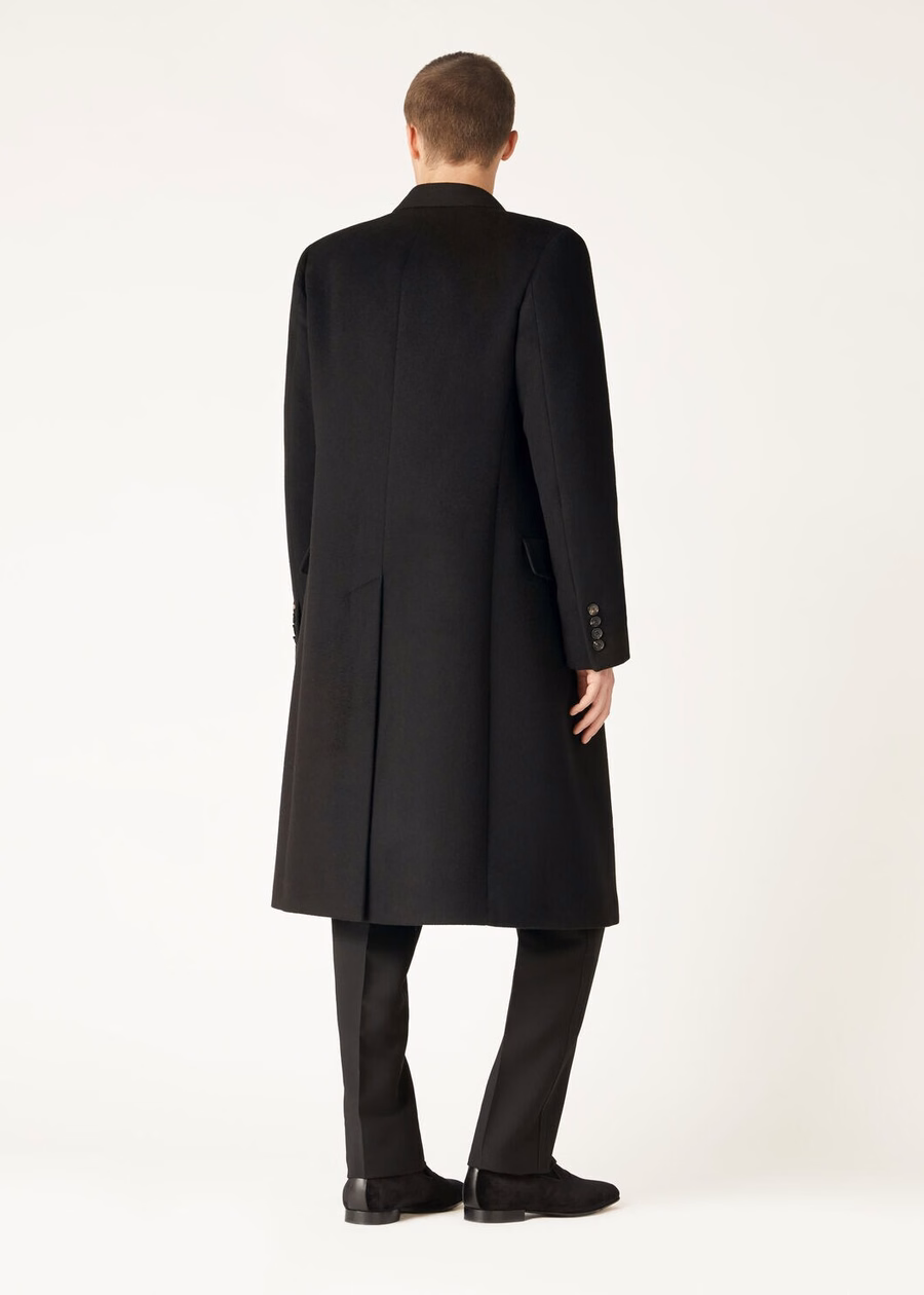Renato Black Cashmere Coat