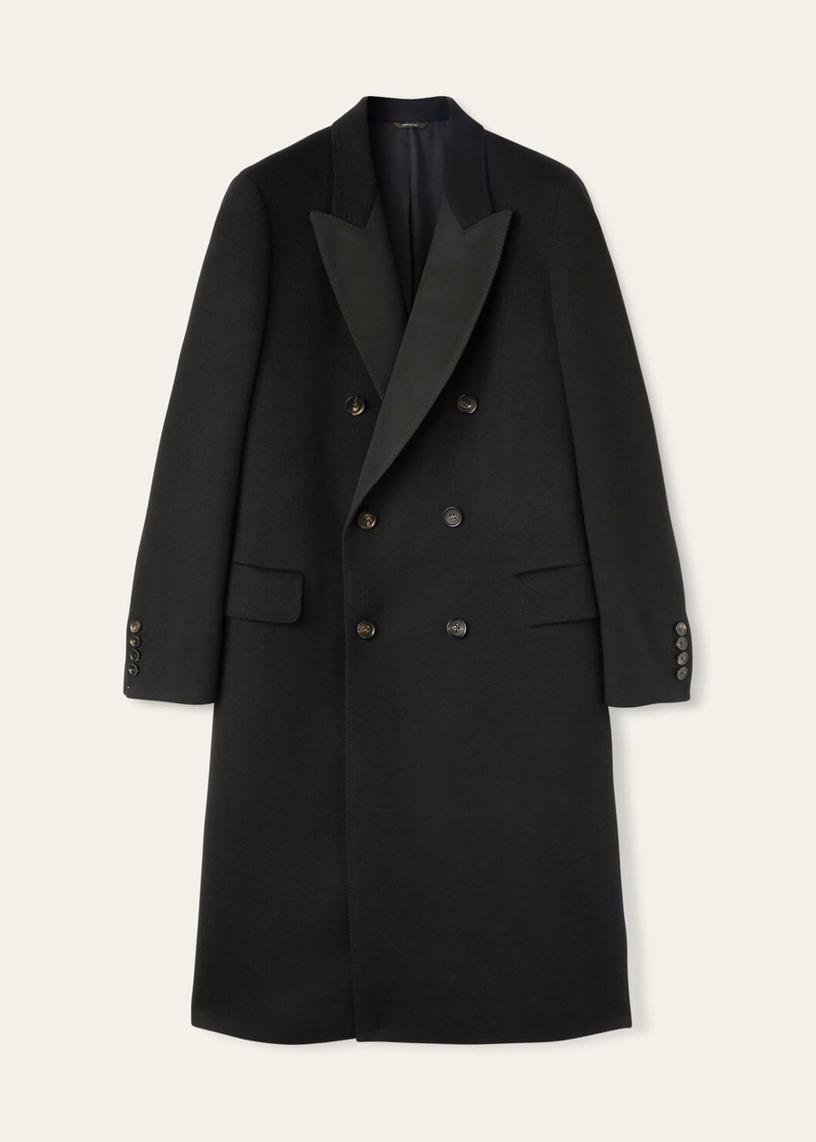 Renato Black Cashmere Coat