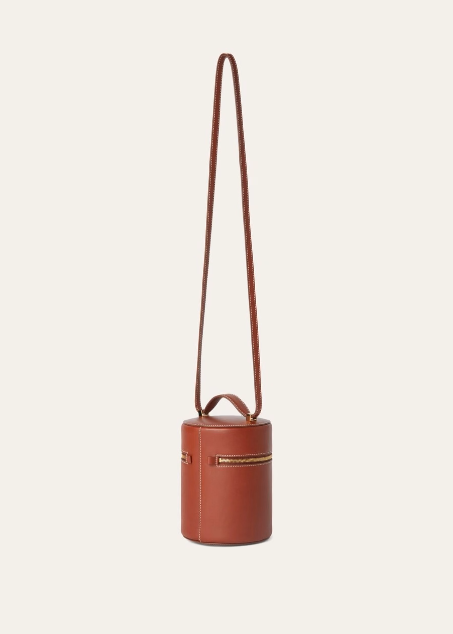 Additional case Smooth calfskin Deep Kummel
