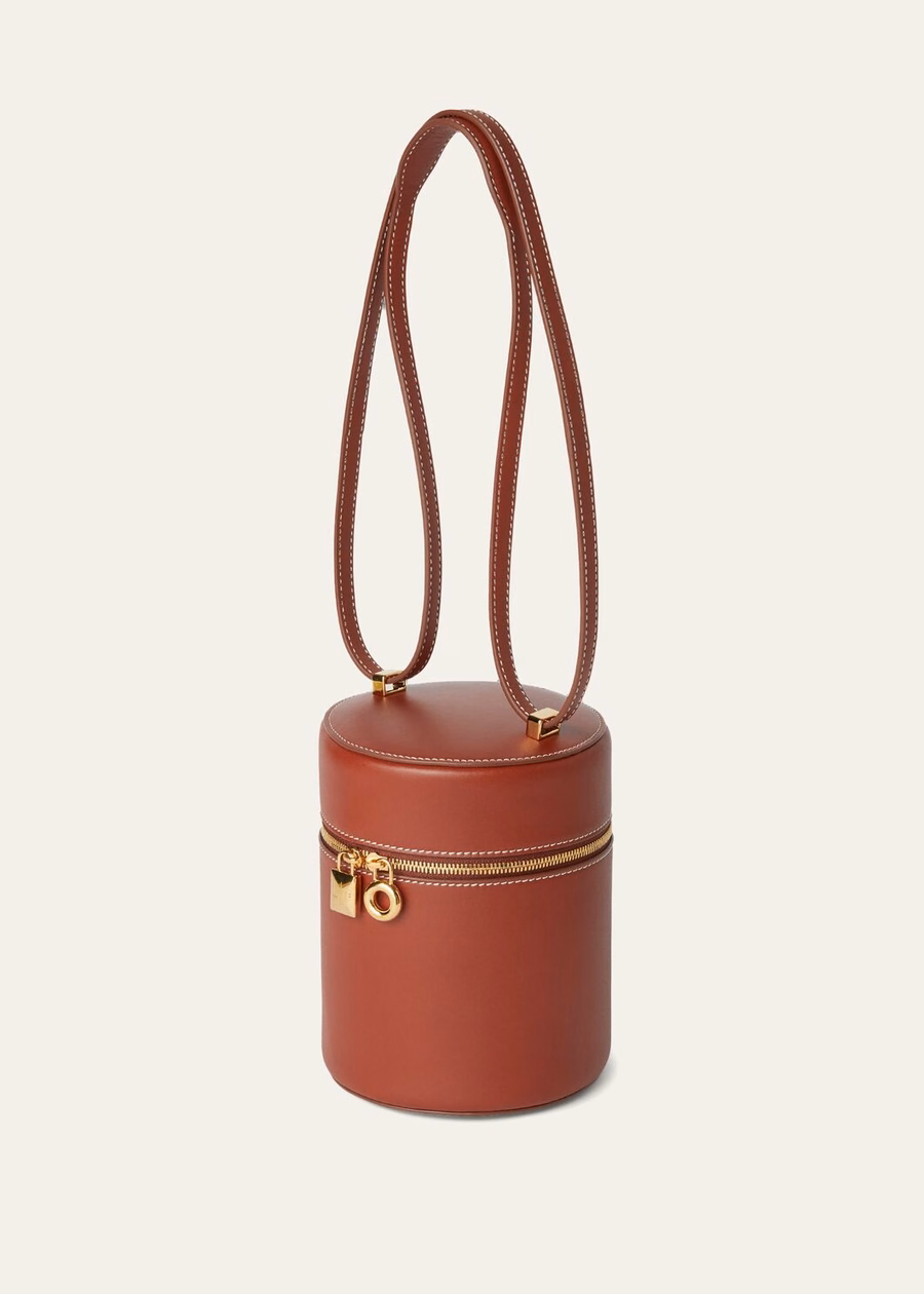 Additional case Smooth calfskin Deep Kummel