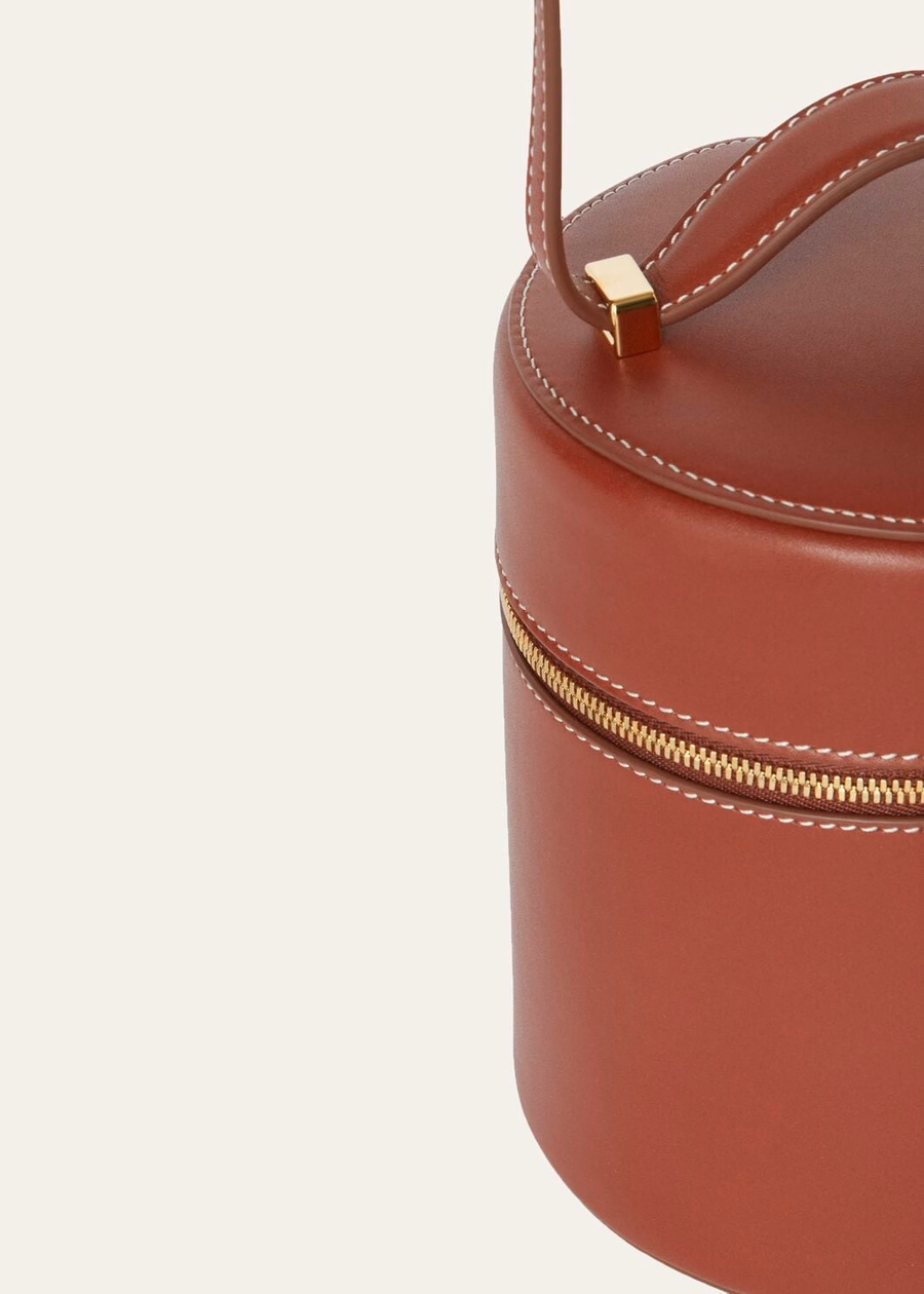 Additional case Smooth calfskin Deep Kummel
