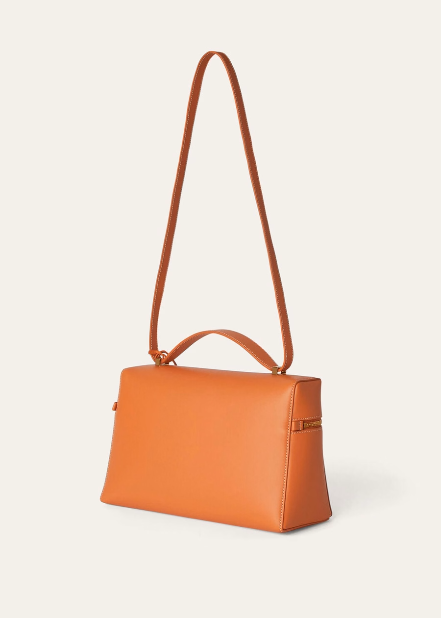 Extra bag L27 smooth calfskin cinnamon orange