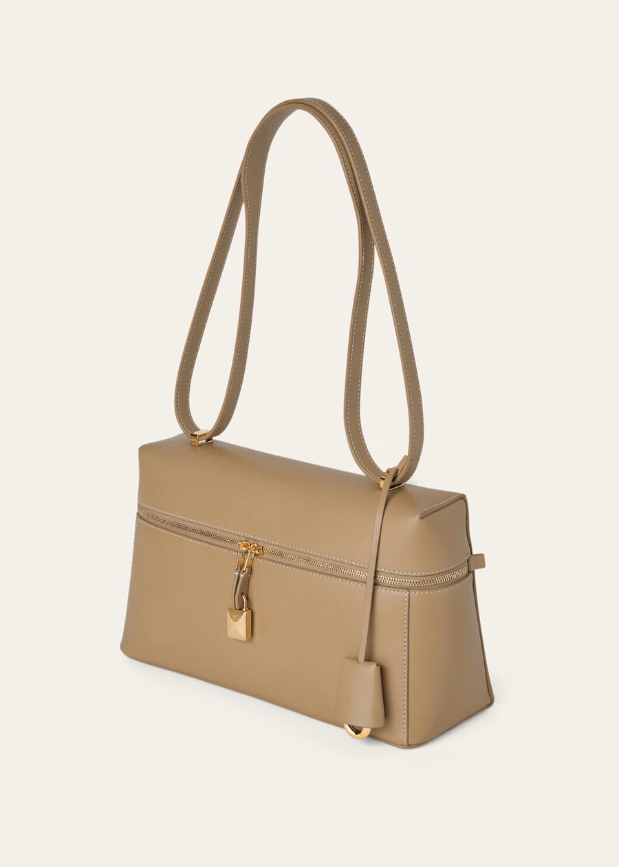 L27 extra bag in smooth calfskin, light bamboo