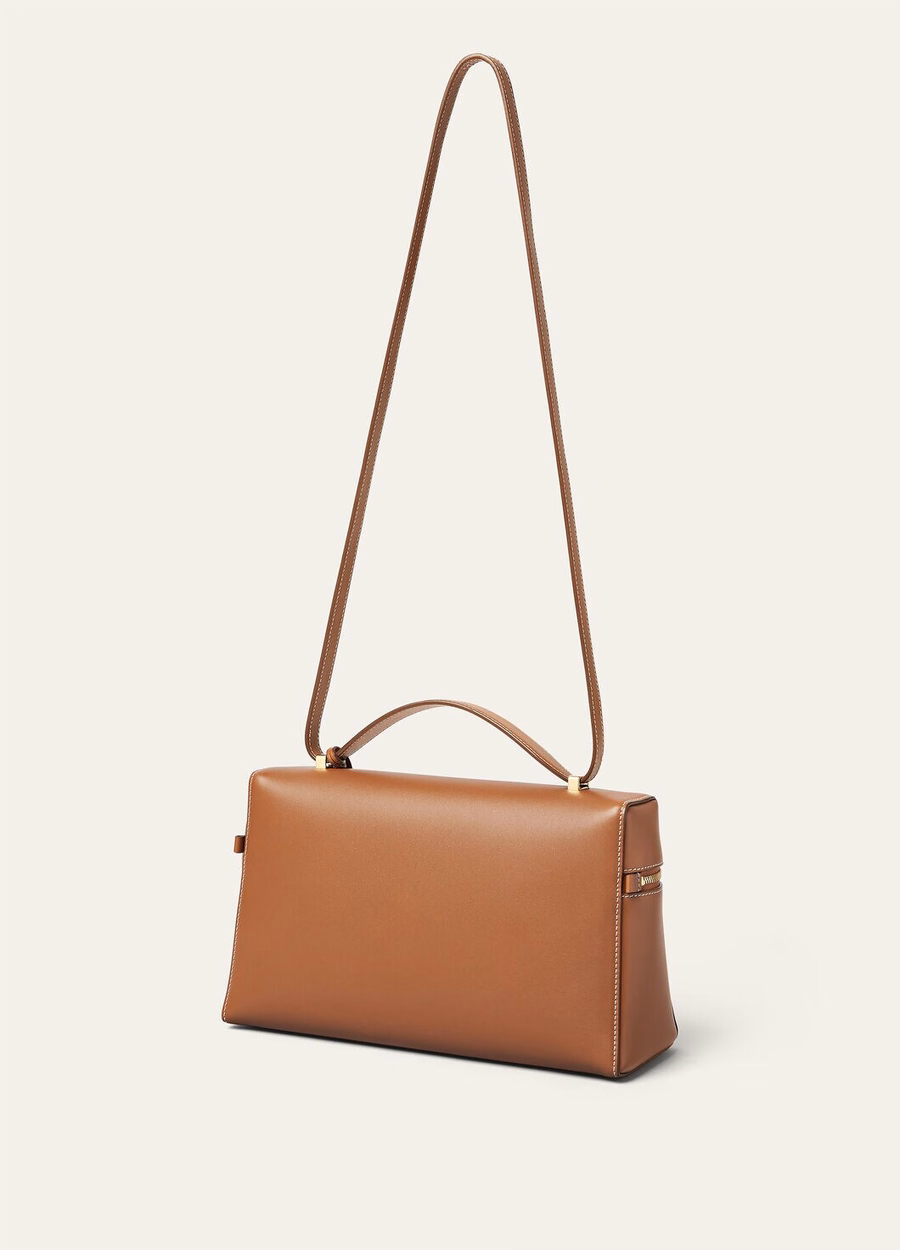 Additional bag L27 Smooth calfskin Warm bronze/Sun Gold