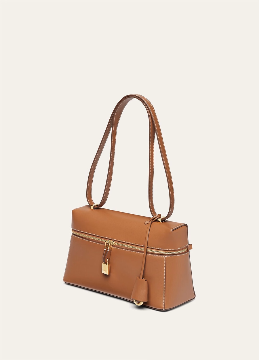 Additional bag L27 Smooth calfskin Warm bronze/Sun Gold