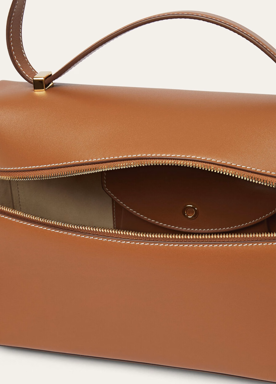 Additional bag L27 Smooth calfskin Warm bronze/Sun Gold